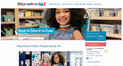 Desktop Screenshot of onceuponachildvirginiabeach.com
